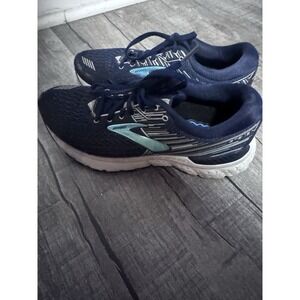 Brooks Launch 8 GTS 19 Adrenaline Womens Size 8 Navy Blue Athletic Shoes‎
